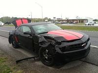 My 1st camaro Got Rear ended