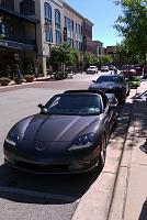 Corvette in Market Street (The Woodlands, TX)