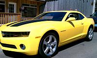 my rally yellow camaro rs