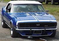 1968 Chevrolet Camaro SS 396 blue....classic is classic!!! i saved this since i have the same hurst badges, which i plan to display..and i love this stripe...i plan to do a vinyl for now translucent,...