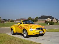 2004 Chevy SSR Flamed Topless