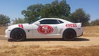 SF 49ers Camaro