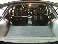 Seats were removed by Callaway, and the roll bar was installed